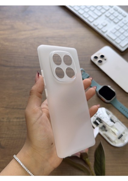 Redmi Note 14 Pro 4g Uyumlu Süper Ince Mat Ultra Thin Silikon Kılıf