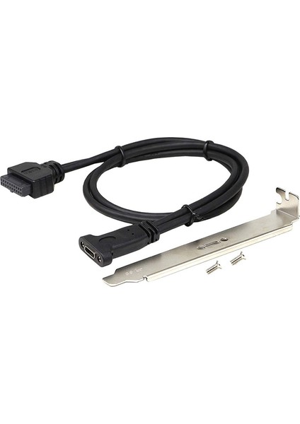 Usb3.0 Anakart 20 Pin Dişi To Type C Breketi 19 Pin -Type C Çevirici indirimleri