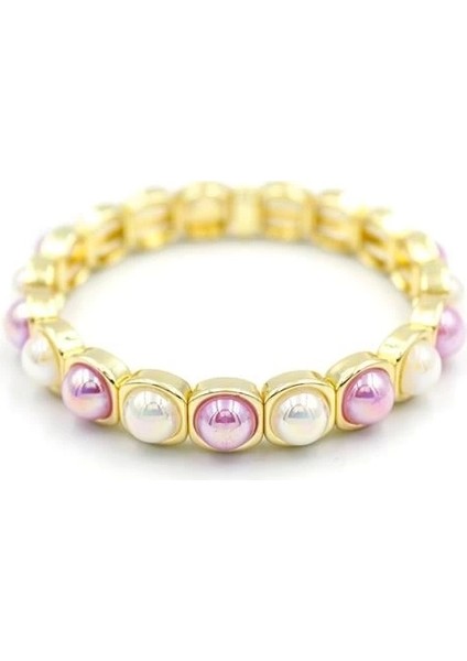 Lastikli Taşlı Bileklik - Çok Renkli fiyatları