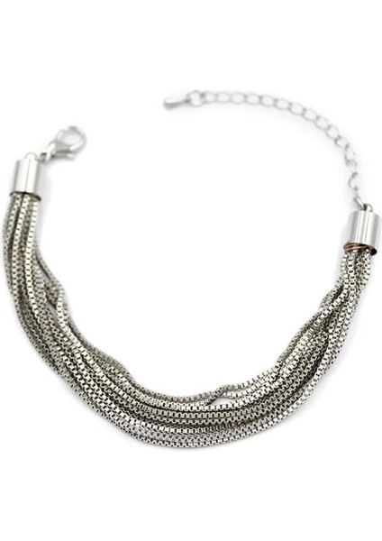 Zincirli Bileklik - Gümüş fiyatları