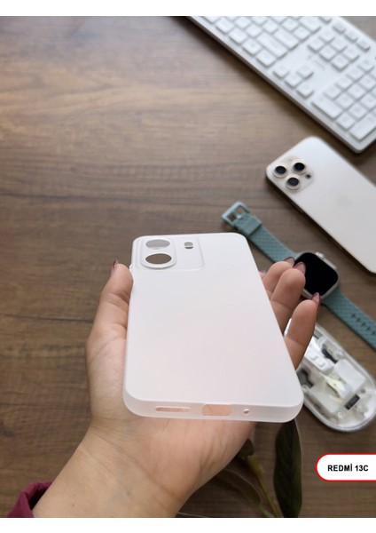 Redmi 13C Uyumlu Süper Ince Mat Ultra Thin Silikon Kılıf fiyatları