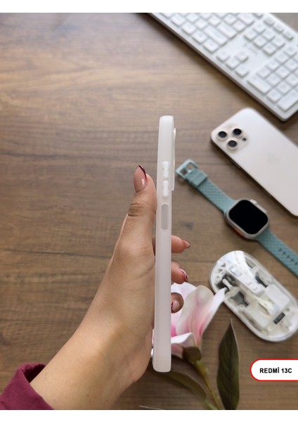 Redmi 13C Uyumlu Süper Ince Mat Ultra Thin Silikon Kılıf modelleri