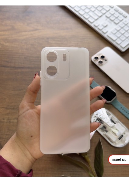 Redmi 13C Uyumlu Süper Ince Mat Ultra Thin Silikon Kılıf fırsatları