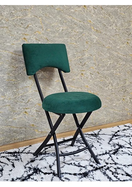 Siyah Boyalı Katlanır Tabure - Kamp Sandalyesi - Sandalye - Mutfak Taburesi - Tabure Yeşil Renk 36 x 80 Boyut/ebat fiyatları