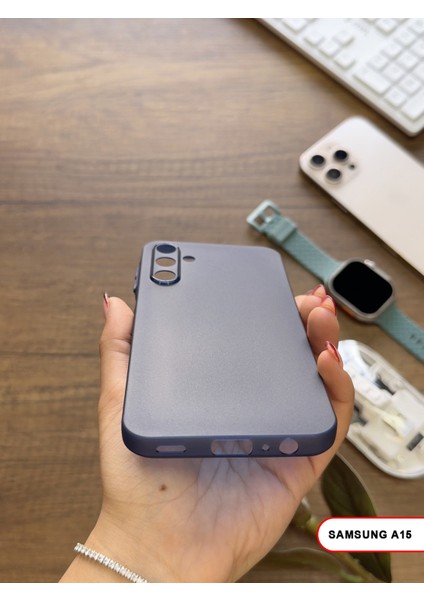 Samsung Galaxy A15 Uyumlu Süper Ince Mat Ultra Thin Silikon Kılıf fiyatları