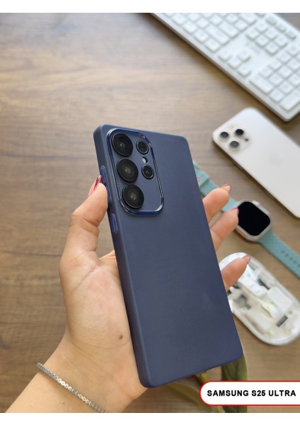 Samsung Galaxy S25 Ultra Uyumlu Süper Ince Mat Ultra Thin Silikon Kılıf