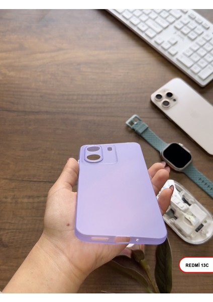 Redmi 13C Uyumlu Süper Ince Mat Ultra Thin Silikon Kılıf fiyatları