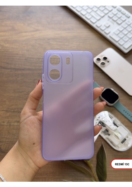 Redmi 13C Uyumlu Süper Ince Mat Ultra Thin Silikon Kılıf fırsatları
