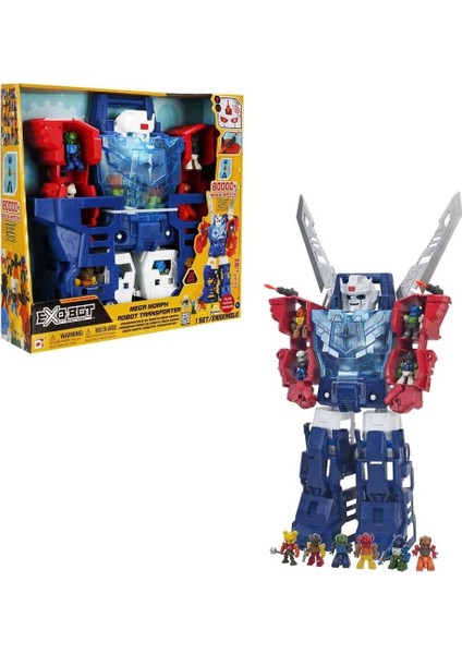 Oyun Set Exobot Mega Morph Robot Transfo