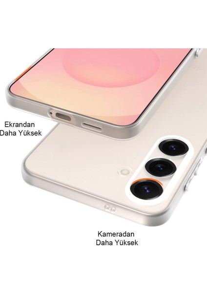 Samsung Galaxy A15 Uyumlu Süper Ince Mat Ultra Thin Silikon Kılıf indirimleri
