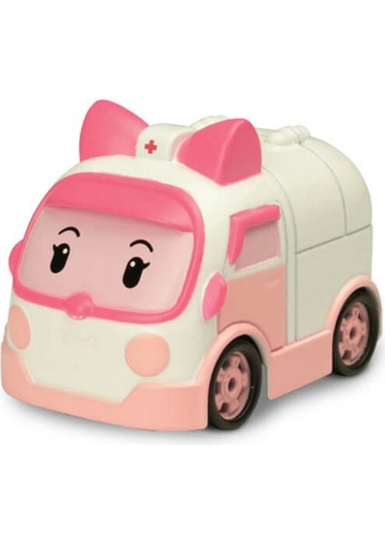 Robocar Poli Metal Araç Karakter Figür Amber