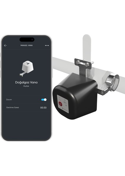Akıllı Wi-Fi Mekanik Vana Kontrol Ünitesi
