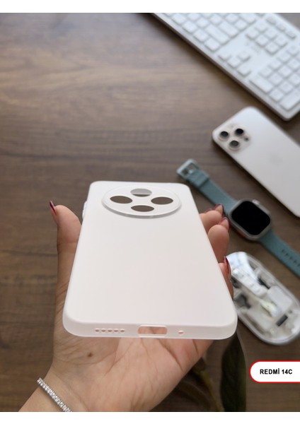 Redmi 14C Uyumlu Süper Ince Mat Ultra Thin Silikon Kılıf fiyatları