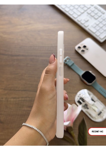 Redmi 14C Uyumlu Süper Ince Mat Ultra Thin Silikon Kılıf modelleri