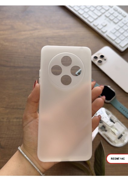 Redmi 14C Uyumlu Süper Ince Mat Ultra Thin Silikon Kılıf fırsatları