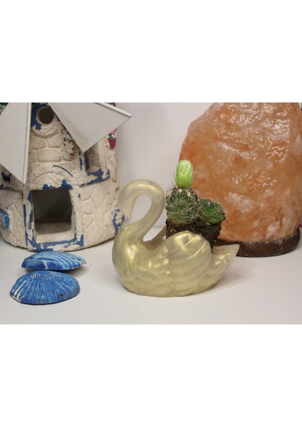 El Yapımı Epoksi Reçine Şık Tasarım Saksı/dekoratif Objeler (Çiçeksiz) - Kadın Emeği indirimleri