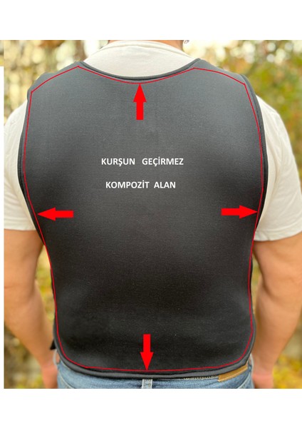 Gömlek Altı Çelik Yelek 3A