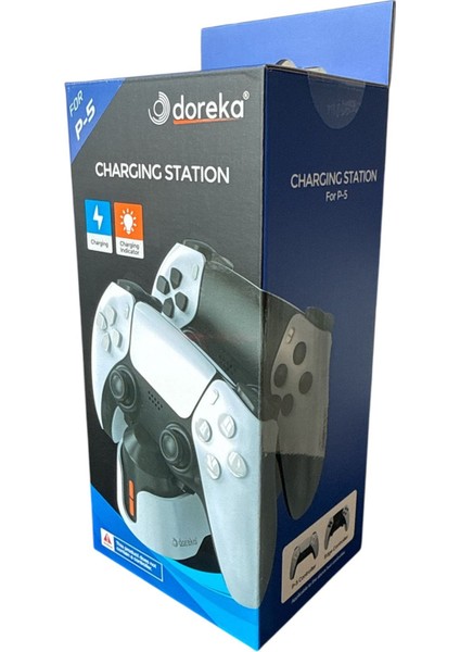 Ps5 Dualsense Şarj Istasyonu Playstation 5 Uyumlu Charging Station - TP5-1501S modelleri