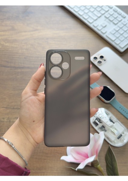 Redmi Note 13 Pro Plus Uyumlu Süper Ince Mat Ultra Thin Silikon Kılıf fırsatları