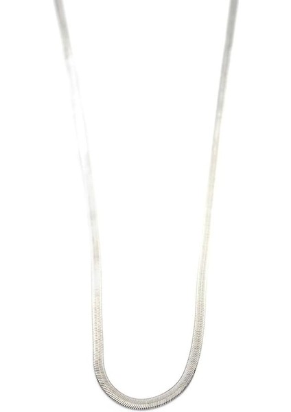 Xuping Italyan Zincir KOLYE-60CM - Gümüş