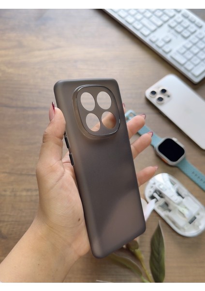 Redmi Note 14 Pro Plus 5g Uyumlu Süper Ince Mat Ultra Thin Silikon Kılıf
