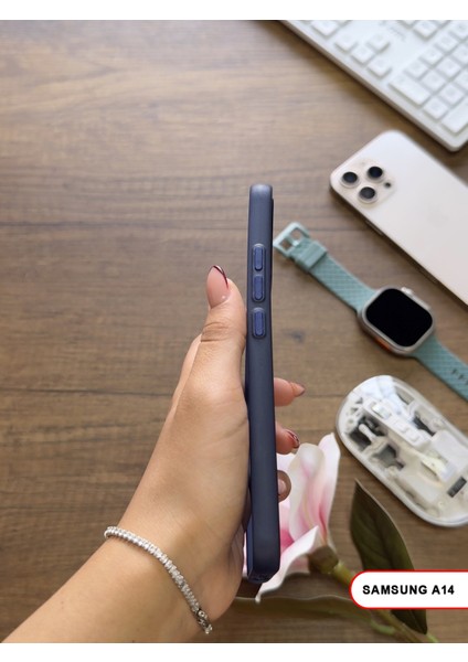 Samsung Galaxy A14 Uyumlu Süper Ince Mat Ultra Thin Silikon Kılıf modelleri