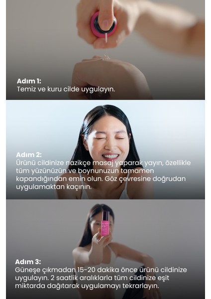 Pembe Yüz Güneş Kremi 50ML - Su Bazlı Spf 50 Ultra Koruyucu Ton Eşitleyici Vegan (Hassas Ciltler) modelleri