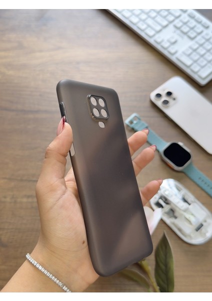 Redmi Note 9 Uyumlu Süper Ince Mat Ultra Thin Silikon Kılıf