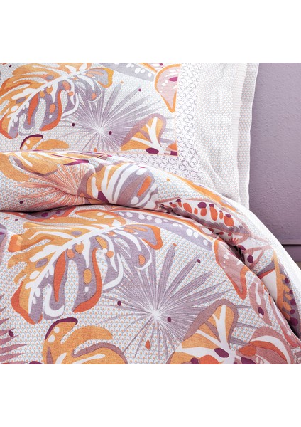 Sonia Battal Boy Pamuk Saten Nevresim Takımı - Lila fiyatları