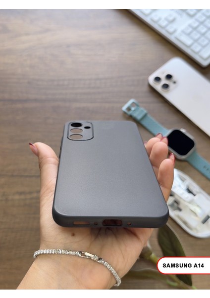 Samsung Galaxy A14 Uyumlu Süper Ince Mat Ultra Thin Silikon Kılıf fiyatları