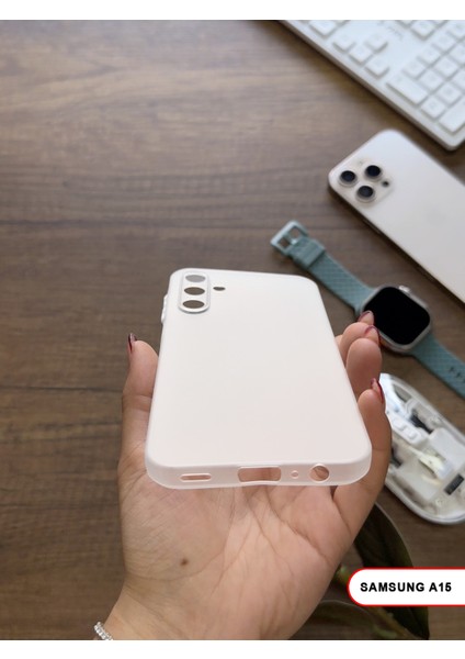 Samsung Galaxy A15 Uyumlu Süper Ince Mat Ultra Thin Silikon Kılıf fiyatları