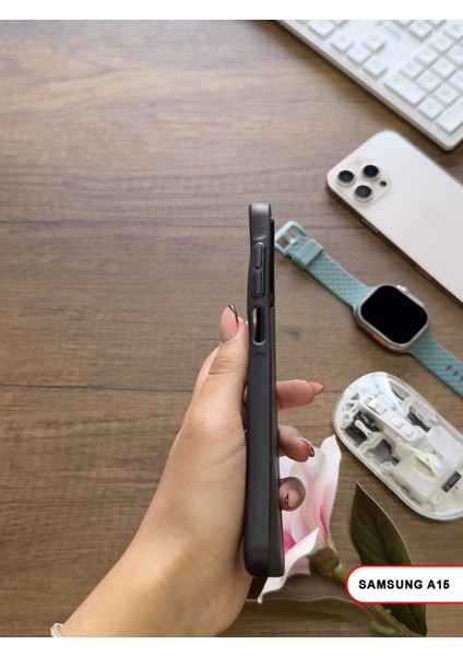 Samsung Galaxy A15 Uyumlu Süper Ince Mat Ultra Thin Silikon Kılıf modelleri