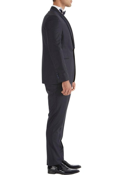 037 Slim Fit Lacivert Black Takım Elbise fiyatları