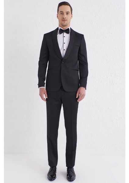 056 Slim Fit Siyah Black Takım Elbise fiyatları