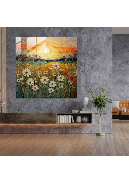 Vahşi Çiçek Mozaik - Cam Duvar Sanatı - Vahşi Çiçek Detaylı Tasarım Duvar Dekorasyonu Sanatsal Dokunuş fiyatları