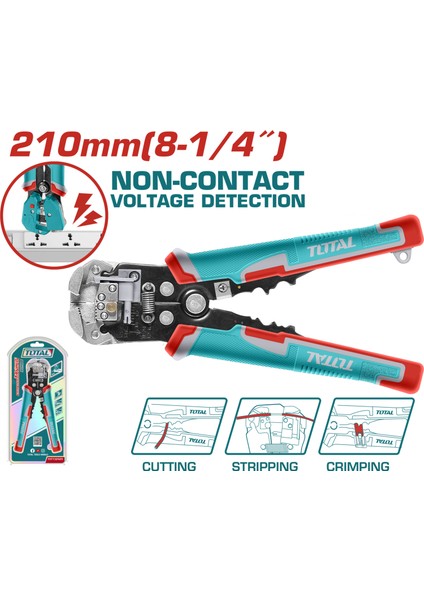 Voltaj Algılayıcılı Otomatik Kablo Soyma THT152429