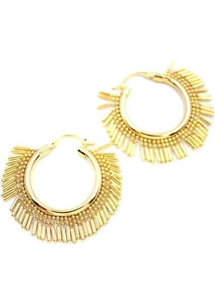 Sallantılı Halka Küpe - Altın fiyatları