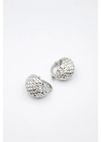 Top Küpe - Gümüş