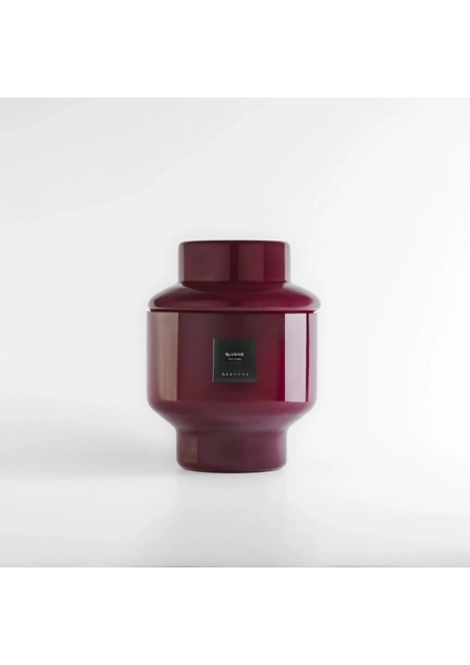 Lois Cam Kapaklı Bordo Mum 1000 gr modelleri