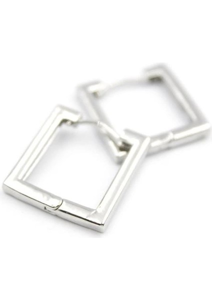 Kare Halka Küpe - Gümüş fiyatları