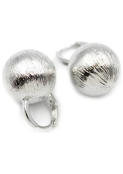 Top Küpe - Gümüş