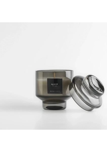 Lois Cam Kapaklı Antrasit Mum 350 gr indirimleri