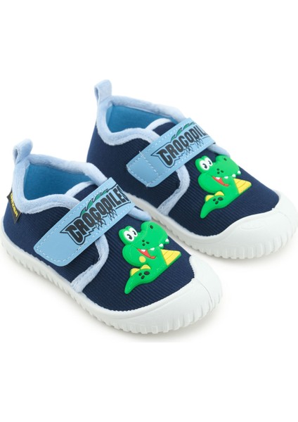 Erkek Çocuk Kışlık Tek Cırt Cırtlı Ayarlanabilir Rahat Taban Ev, Bahçe, Okul, Kreş Panduf Ayakkabı modelleri