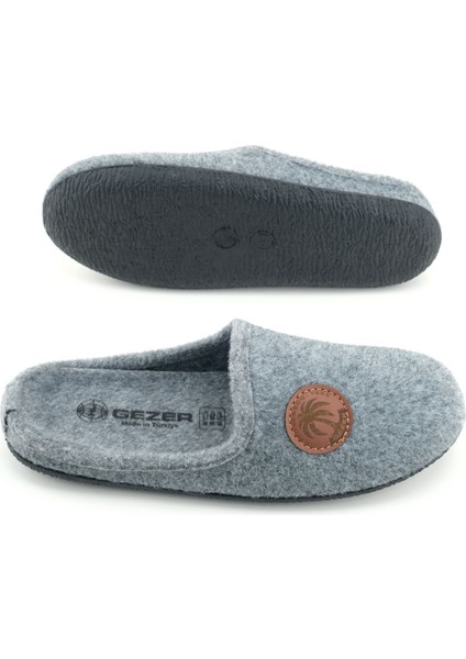 Erkek Kışlık Keçe Çıkarılabilir Iç Taban Rahat Ev Bahçe Gondol Terlik indirimleri