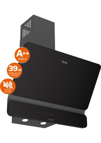 Fryart&flowart Trivona Sessiz Davlumbaz Elektrikli Inox Ank. Set (D080-SA + MS263 + XE63MI) fiyatları