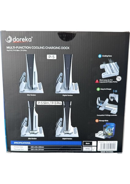 TP5-3537D Ps5 Slim ve Tüm Modeller Için Multi Fonksiyon Soğutma ve Şarj Ünitesi fiyatları