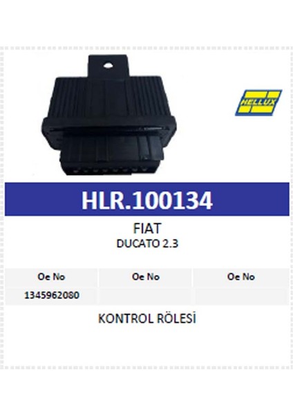 Kontrol Rölesi Fıat Ducato 2.3 (1345962080 ) modelleri