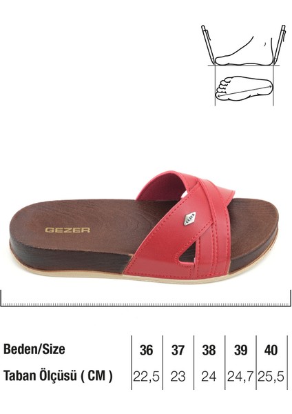 Kadın Yazlık Suni Deri Rahat Taban Günlük Terlik fiyatları