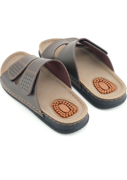 Yazlık Iki Toka Ayarlanabilir Masaj Taban Erkek Terlik fırsatları