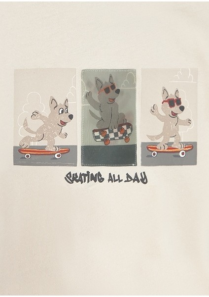 Kahve Interaktif Erkek Bebek Uzun Kollu Tişört 2063 fırsatları